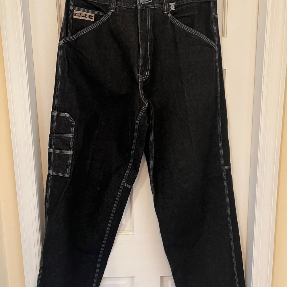 Charcoal Demin Set, Marc Buchanan Pelle Pelle, size XL